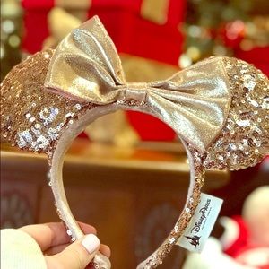 Rose Gold Minnie Ears